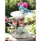 Blue Jay Bird With Tulip Flower Figurine Gift Idea or Home Decoration Ornament